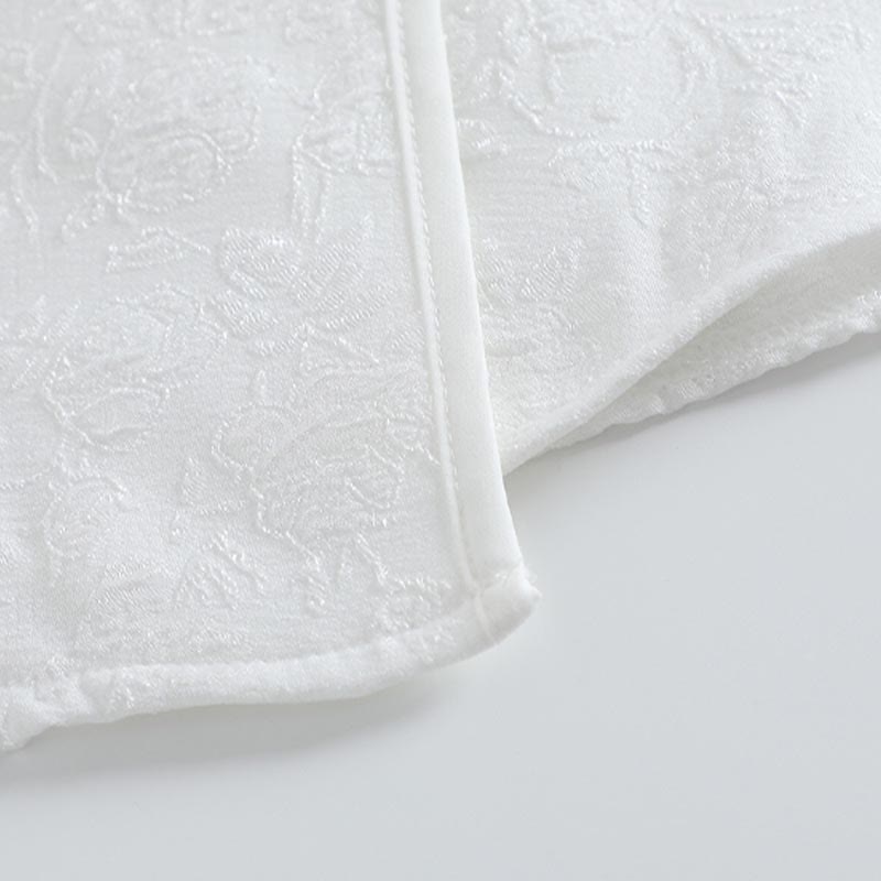 Pleated Tassel Green Shirt Skirt Buckle Vintage