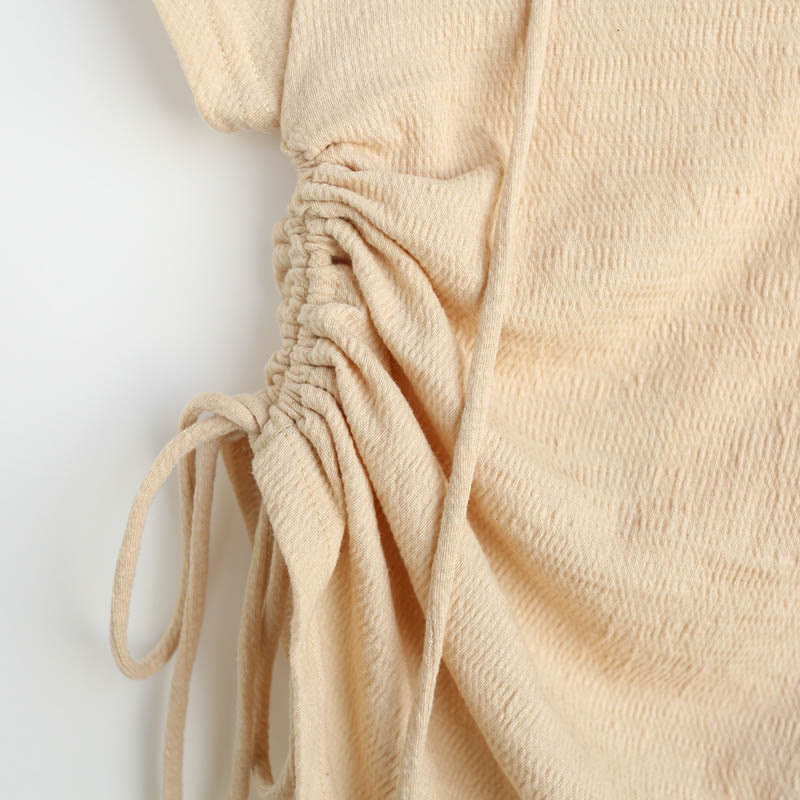 Süßes Blumen Unregelmäßiges T-Shirt Hohe Taille Faltenrock