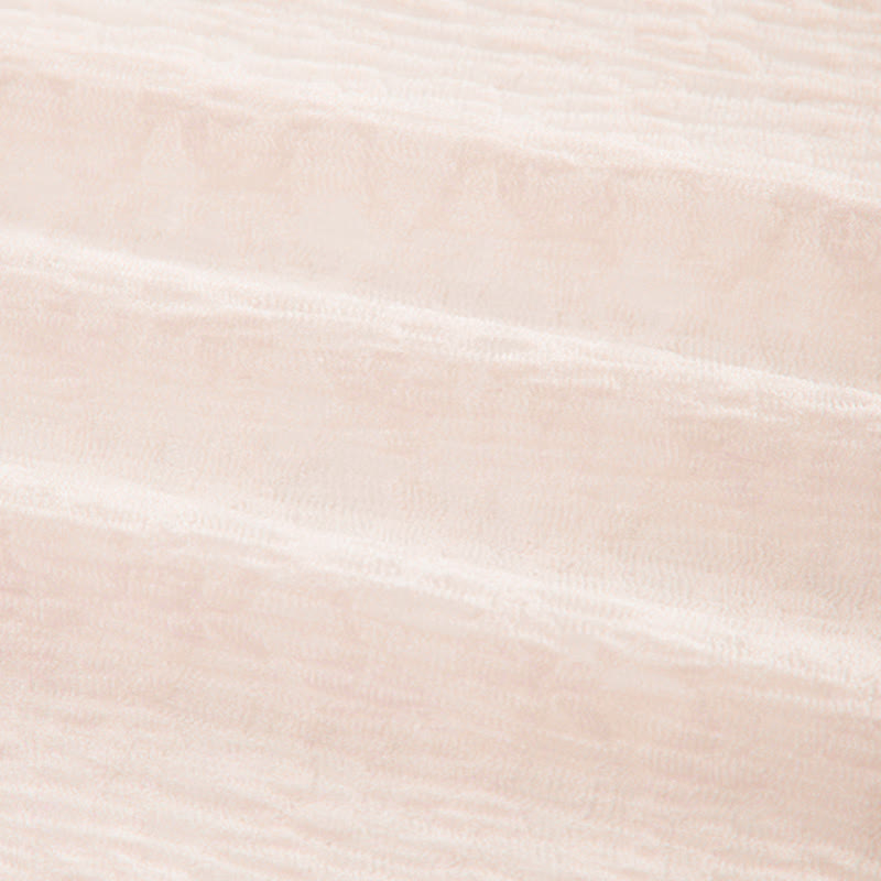 Set Lace Dress Cardigan Gradient Slip Chiffon Flouncing