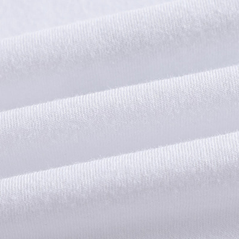 High Cartoon Purple T-shirt Floral Waist Irregular Pants