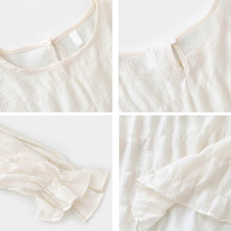 Denim Skirt Waist Vest Color Pure Shirt Fishtail High