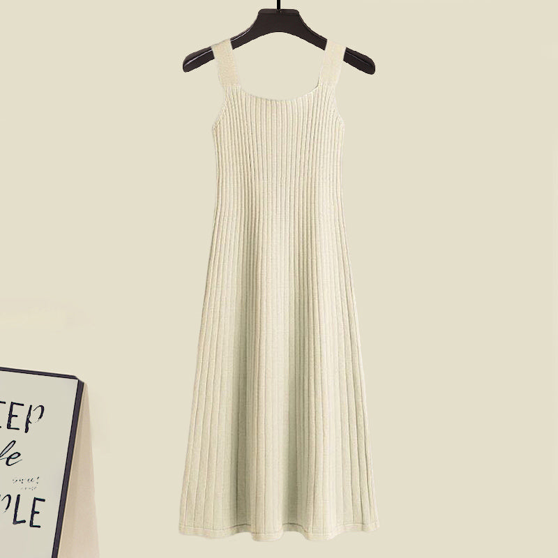 Dress Colorblock Hoodie Slip Knit