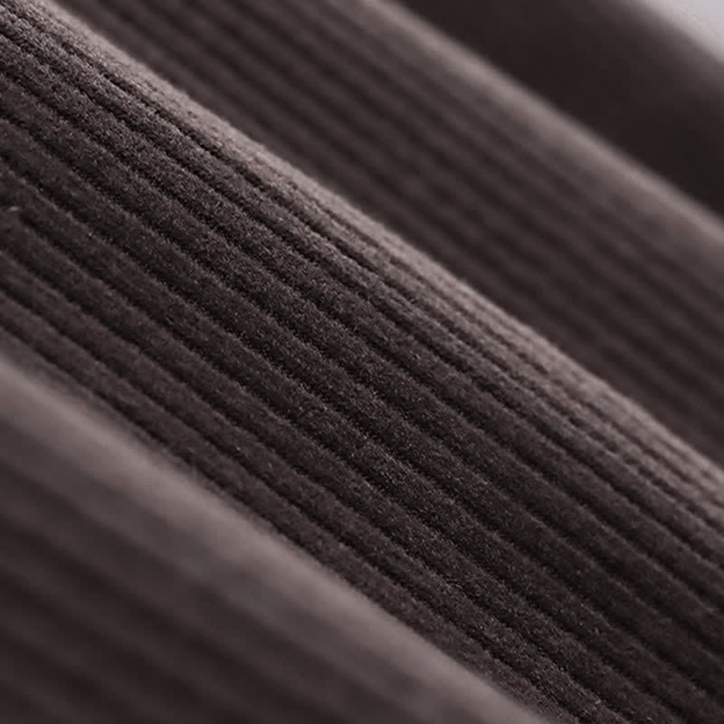 Brown Bow Shirt Knot High Skirt Sleeve Waist