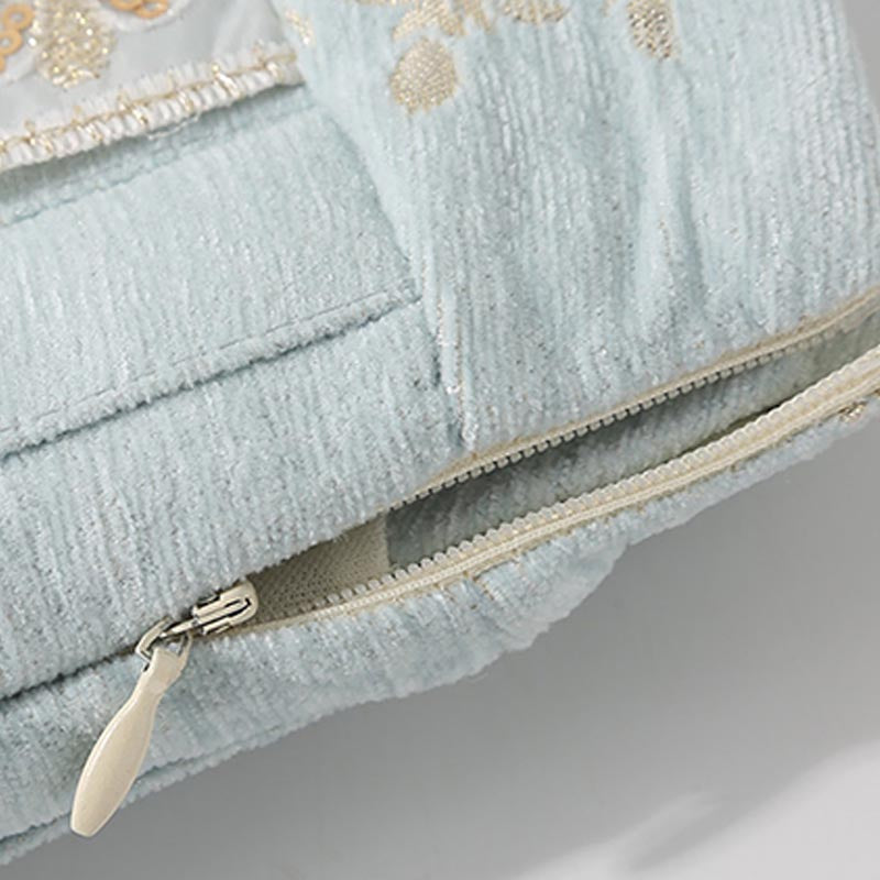 Elegant Sweater Vintage White Pleated Embroidery Knit Skirt