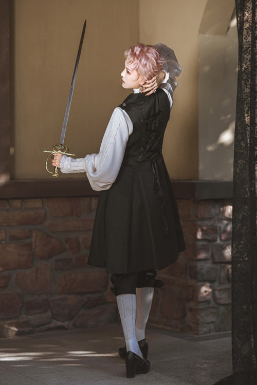 Immortal Thorn Endless Daytime Ouji Lolita Long Vest