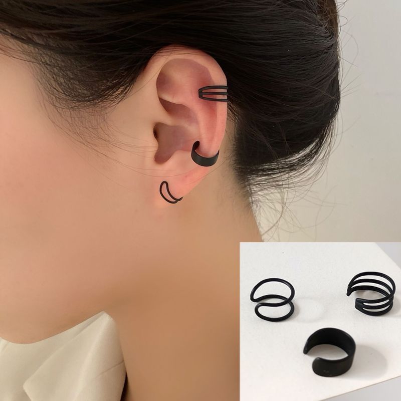 Set of 3: Alloy Cuff Earring (Various Designs)