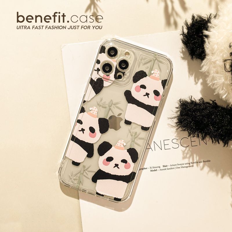 Panda Transparent Phone Case