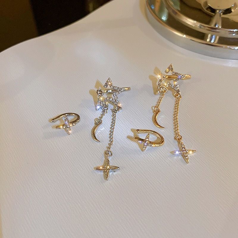 Star Alloy Cuff Earring