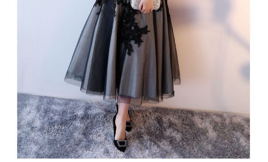 Evening Lace A-Line Gown