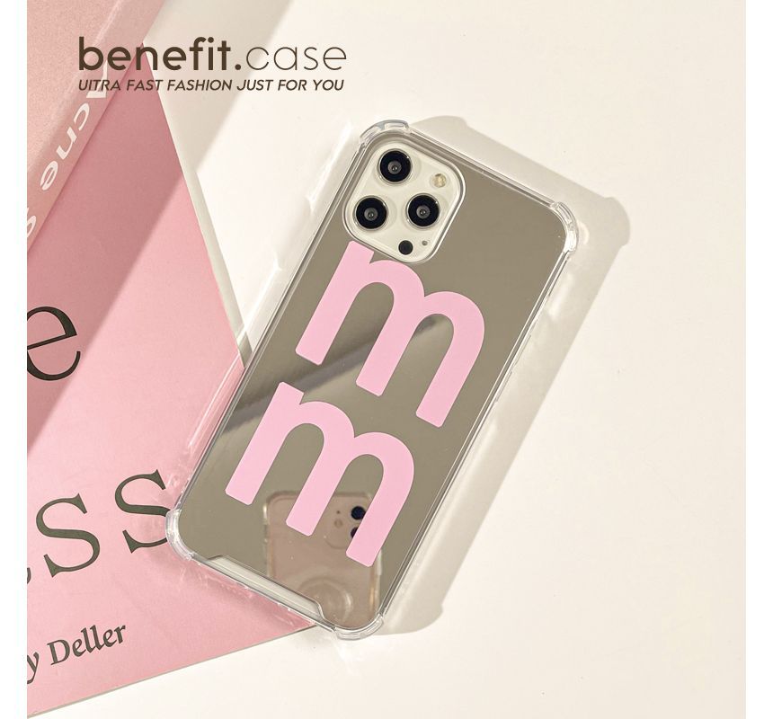 Case Phone Mirrored Lettering
