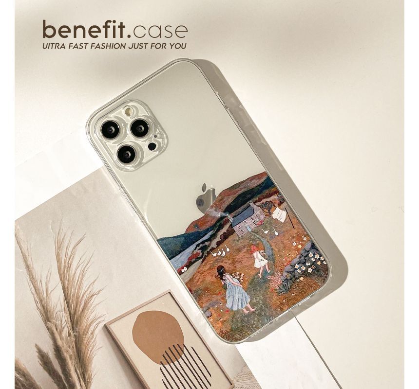 Scenery Transparent Phone Case
