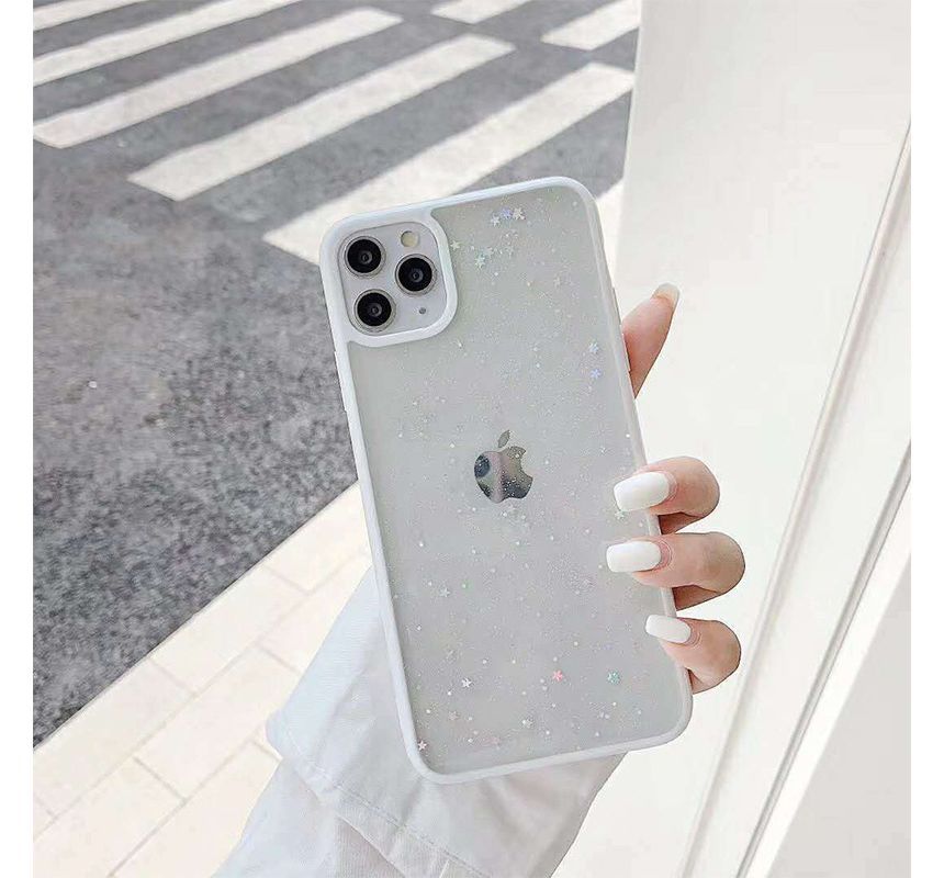 Gold Leaf Transparent Phone Case
