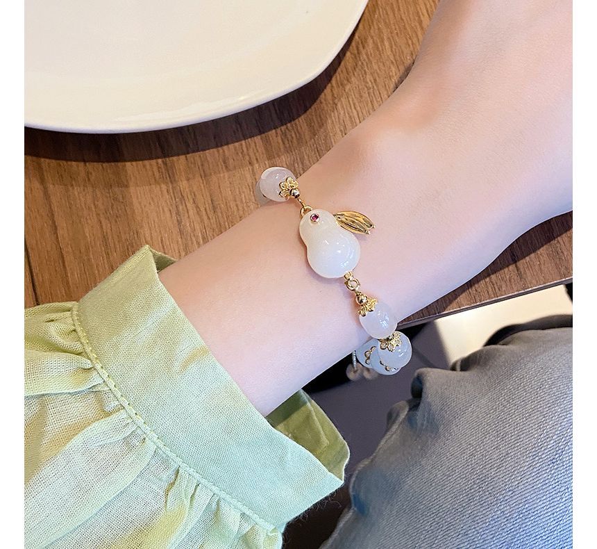 Rabbit Bead Bracelet