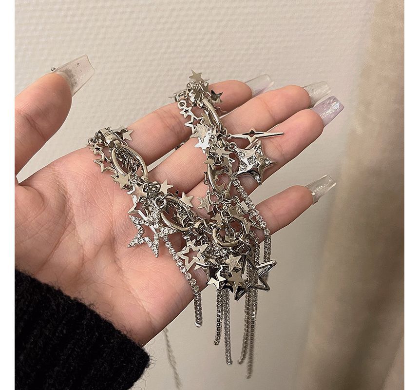 Fringed Alloy Choker Star
