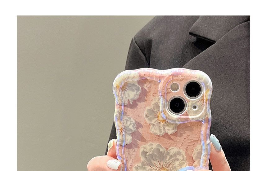 Flower Print Phone Case