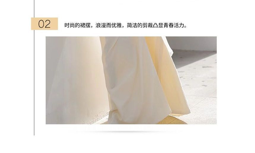 Off-Shoulder Gown Evening Puff-Sleeve Plain Sheath