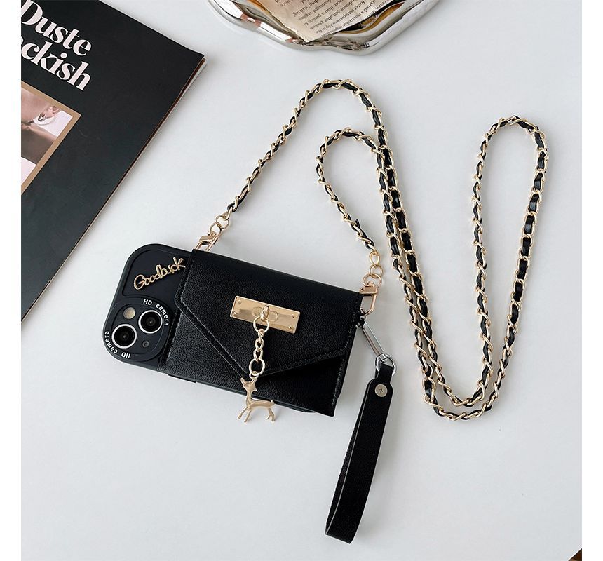 Coin Purse Crossbody Strap Phone Case