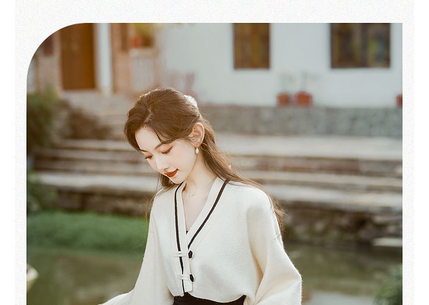 Set: Spaghetti Strap Plain Midi A