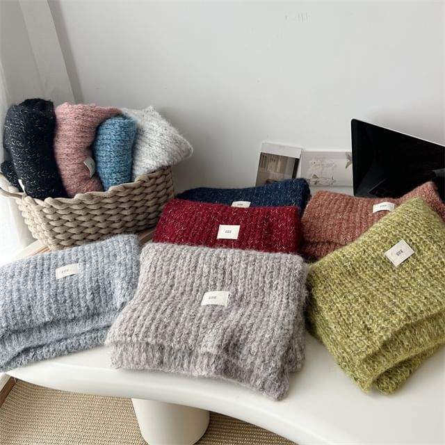Scarf Knit Plain