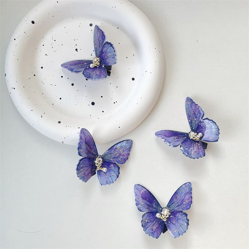 Butterfly Clip Plastic Hair