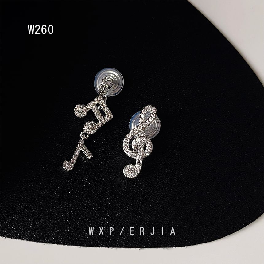 Earring Rhinestone Music Cuff