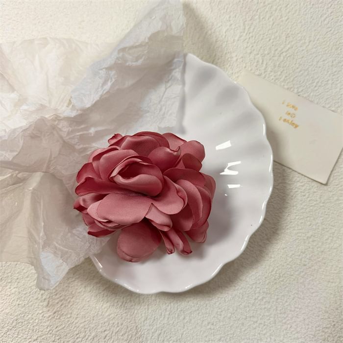 Fabric Ring Open Floral