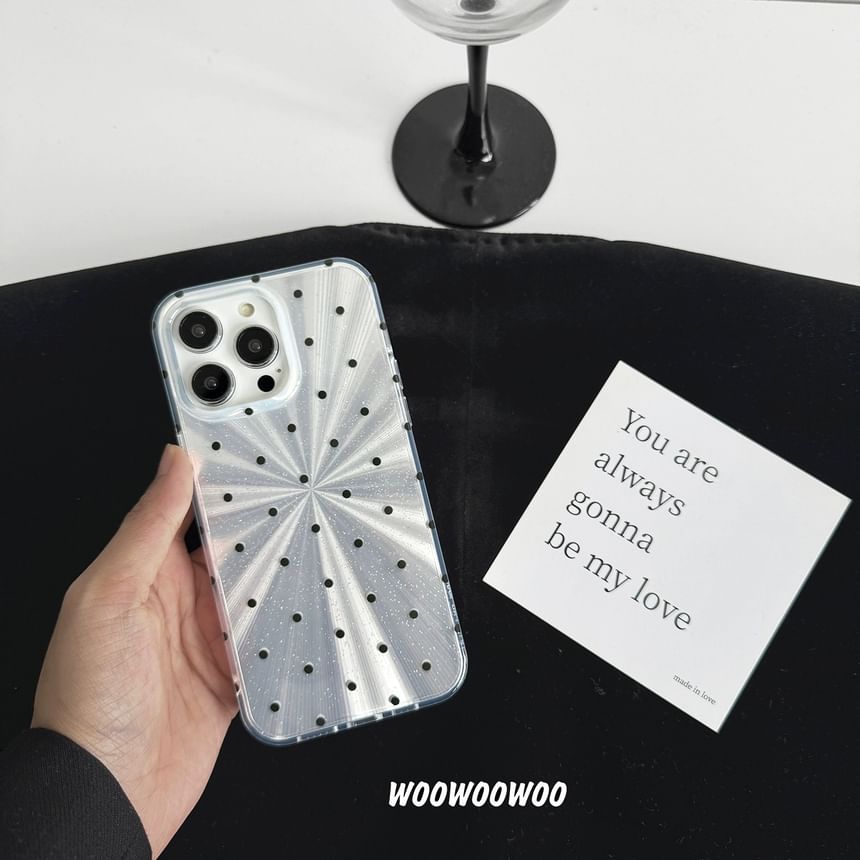 Polka Heart Dot Case Phone