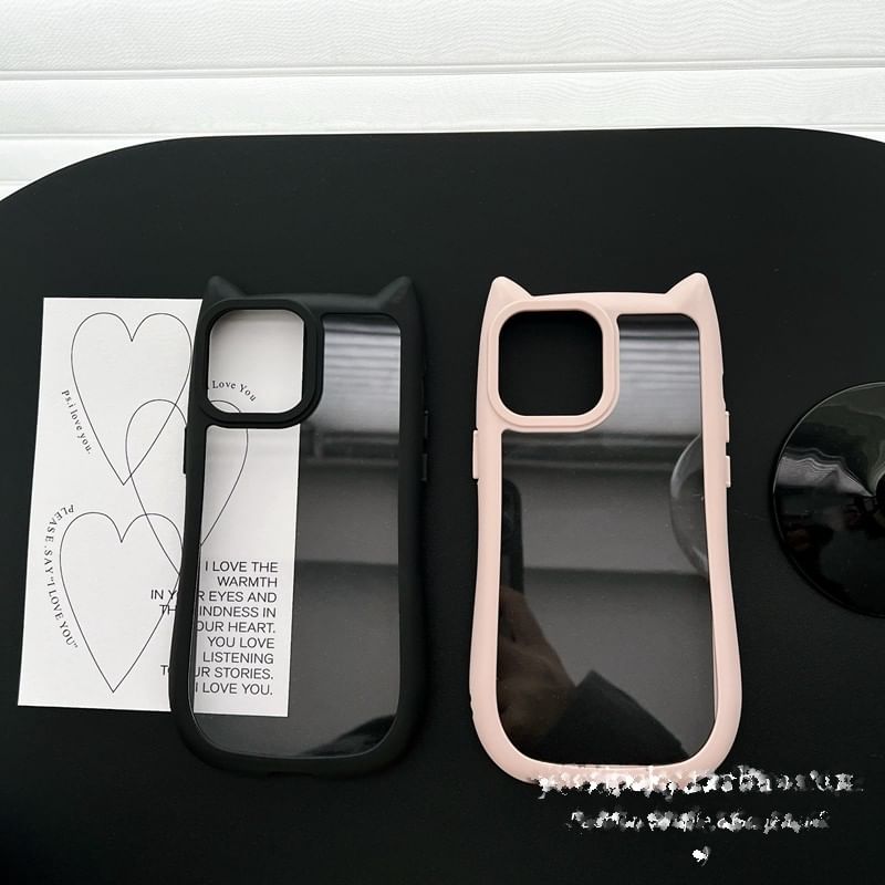 Cat Ear Phone Case