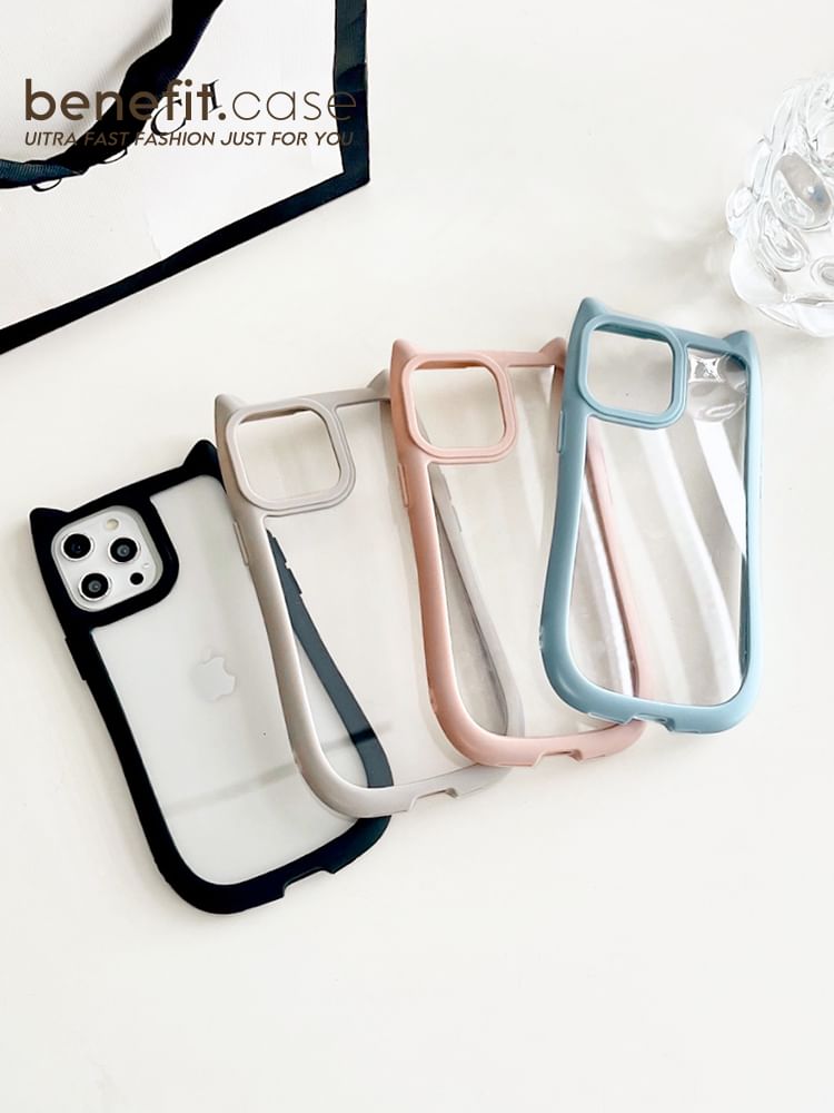 Case Phone Ear Cat