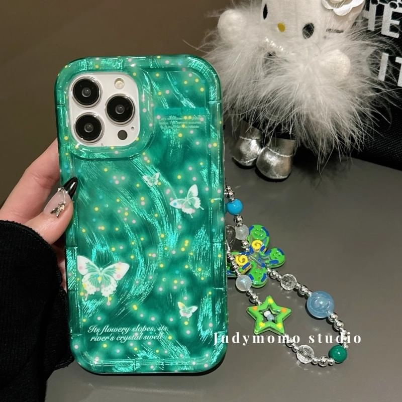 Strap Case Phone Butterfly