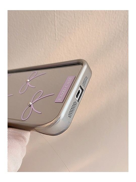 Mirrored Phone Bow Case