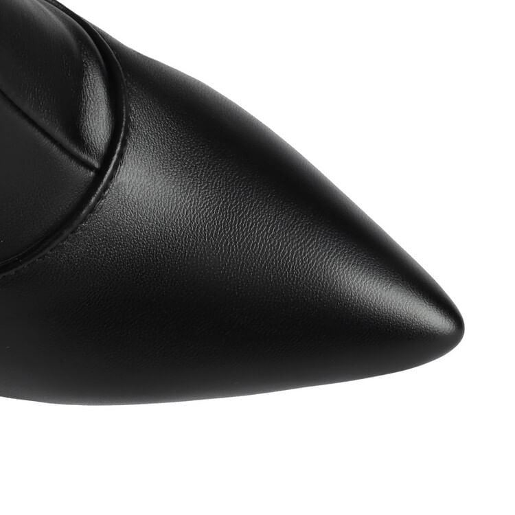 High Heel Over-the-Knee Sock Boots