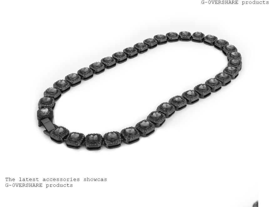 Rhinestone Stainless Steel Choker
