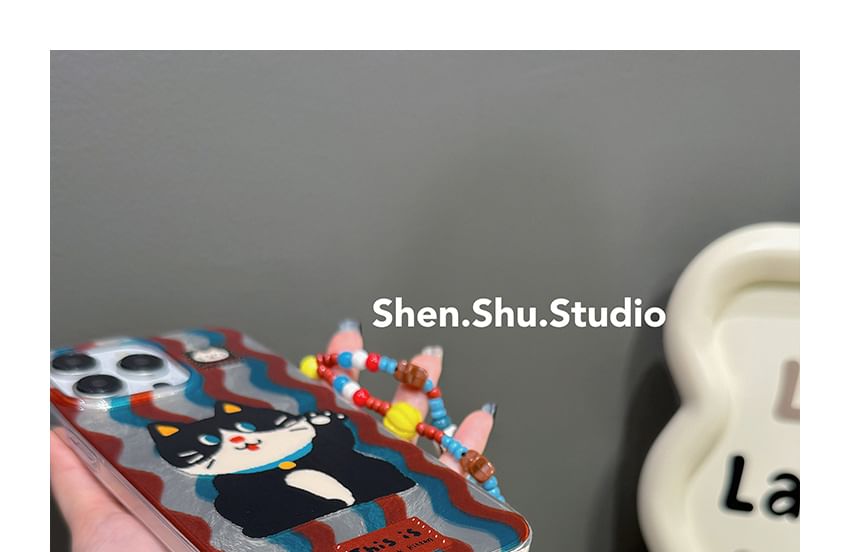 Strap Phone Cat Case