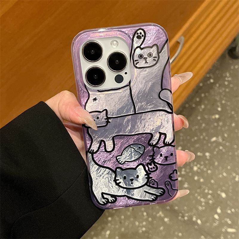 Cat Phone Case / Stand / Set
