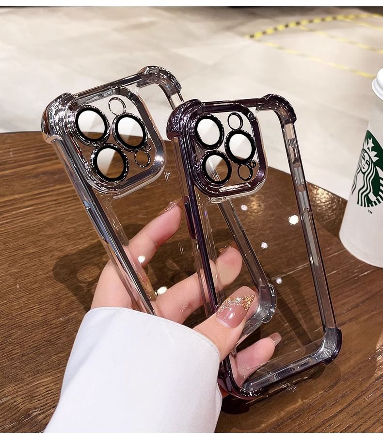 Metallic Case Phone Padded