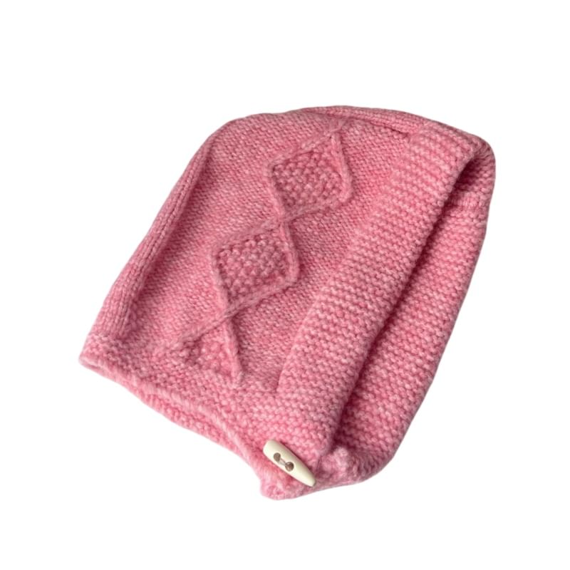 Balaclava Plain Cable Knit