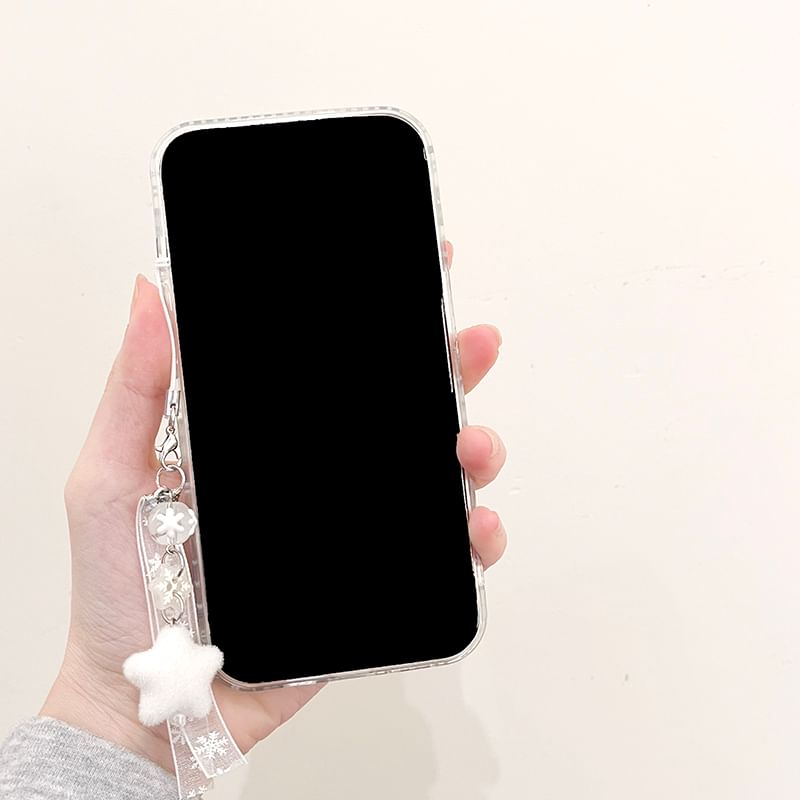 Set / Penguin Charm Phone Case