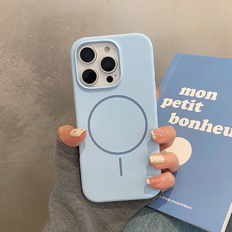 Plain Magnetic (Compatible with MagSafe) Phone Case