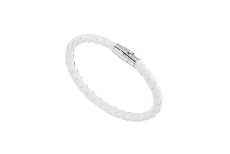 Metal Clasp Woven Bracelet