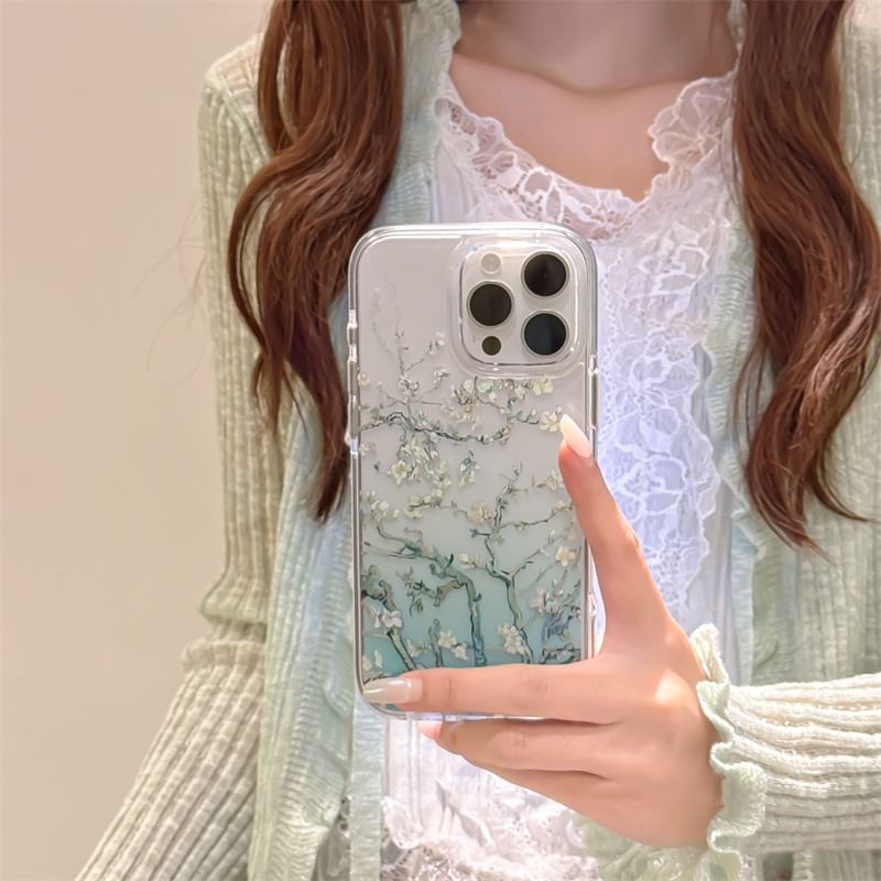 Floral Gradient Phone Case