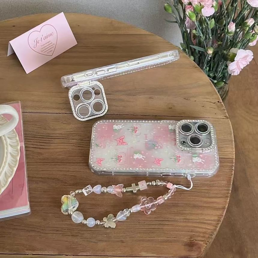 Rabbit Butterfly Phone Case / Strap / Set