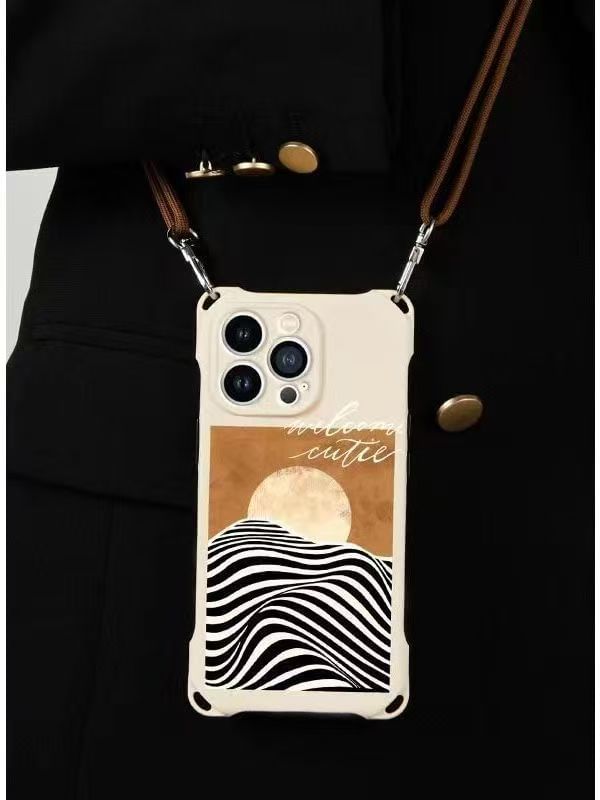 Sunrise Phone Lanyard Case / Set