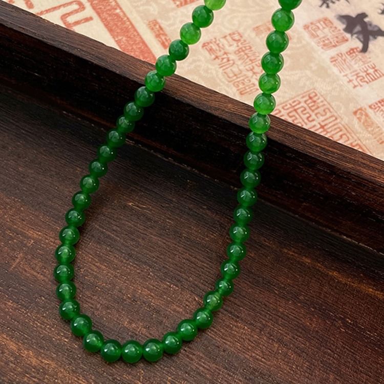 Faux Gemstone Bead Choker (Various Designs)