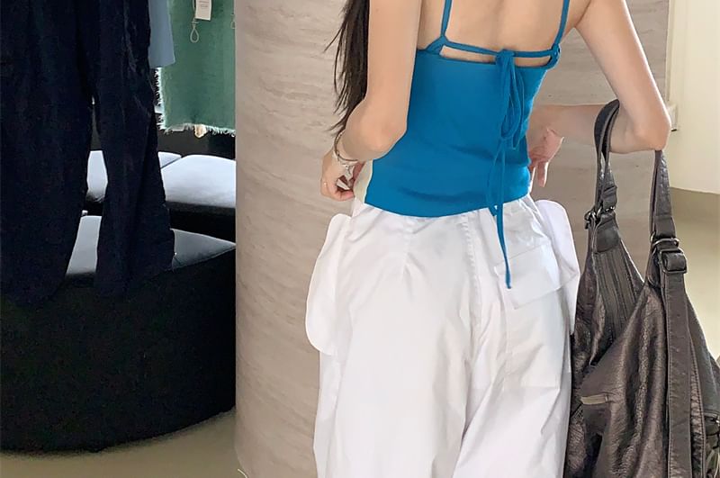 Two Tone Slim Fit Cami Top