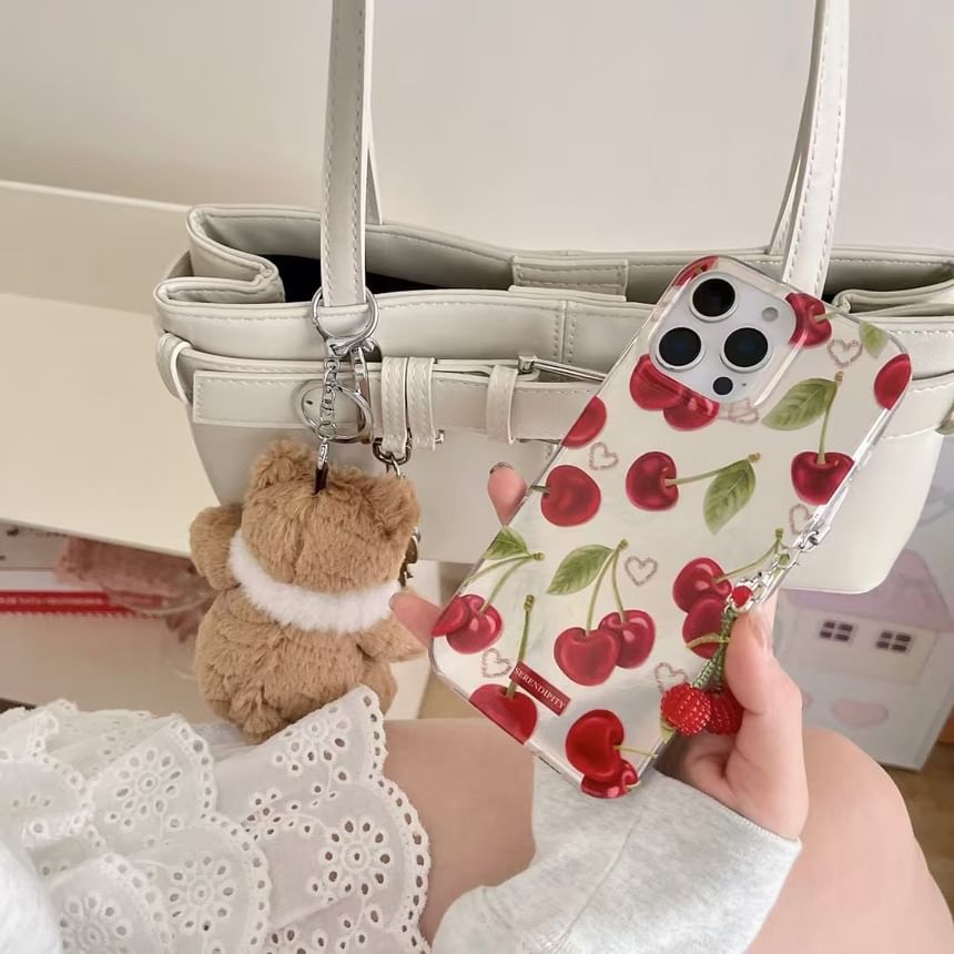 Cherry Phone Case / Charm / Set