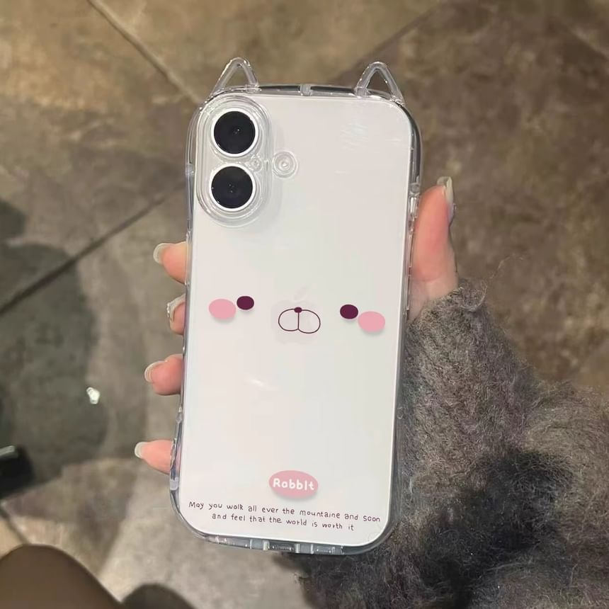 Cat Transparent Phone Case
