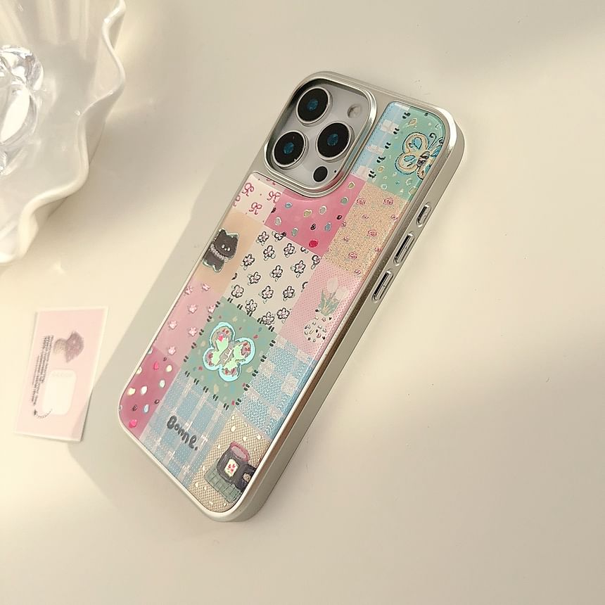 Cat Color Panel Phone Case