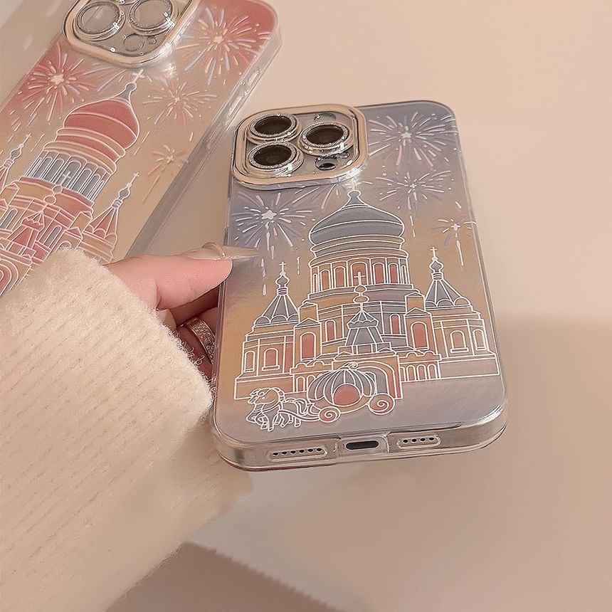 Castle Print Phone Case