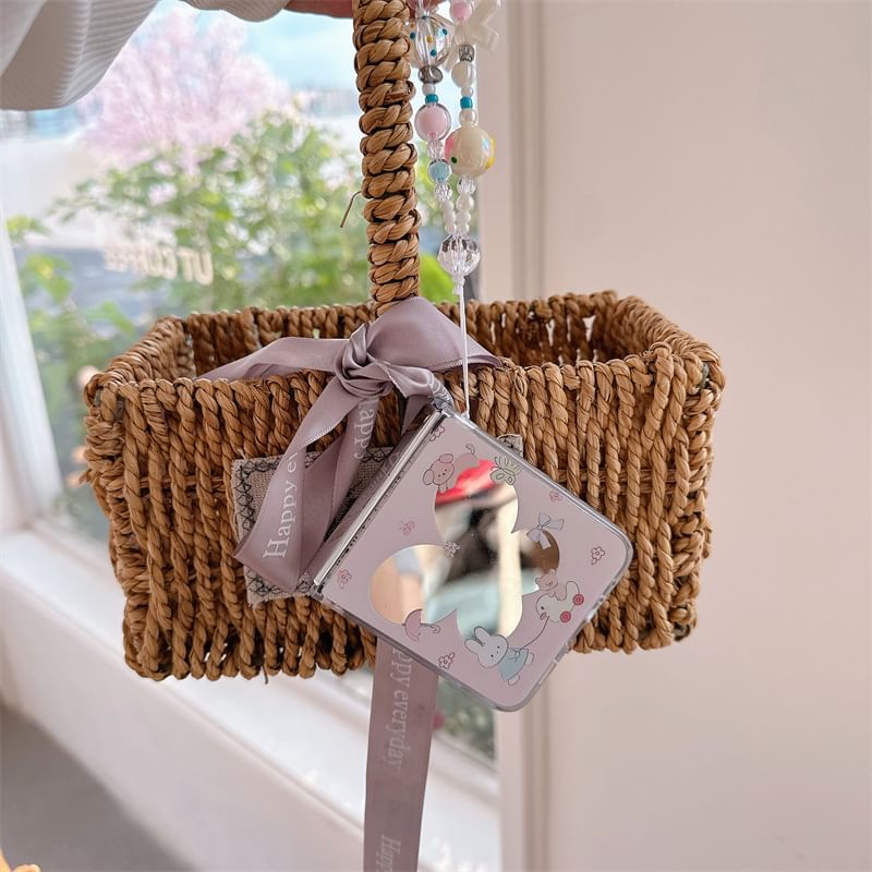 Rabbit Mirrored Phone Case / Strap / Set